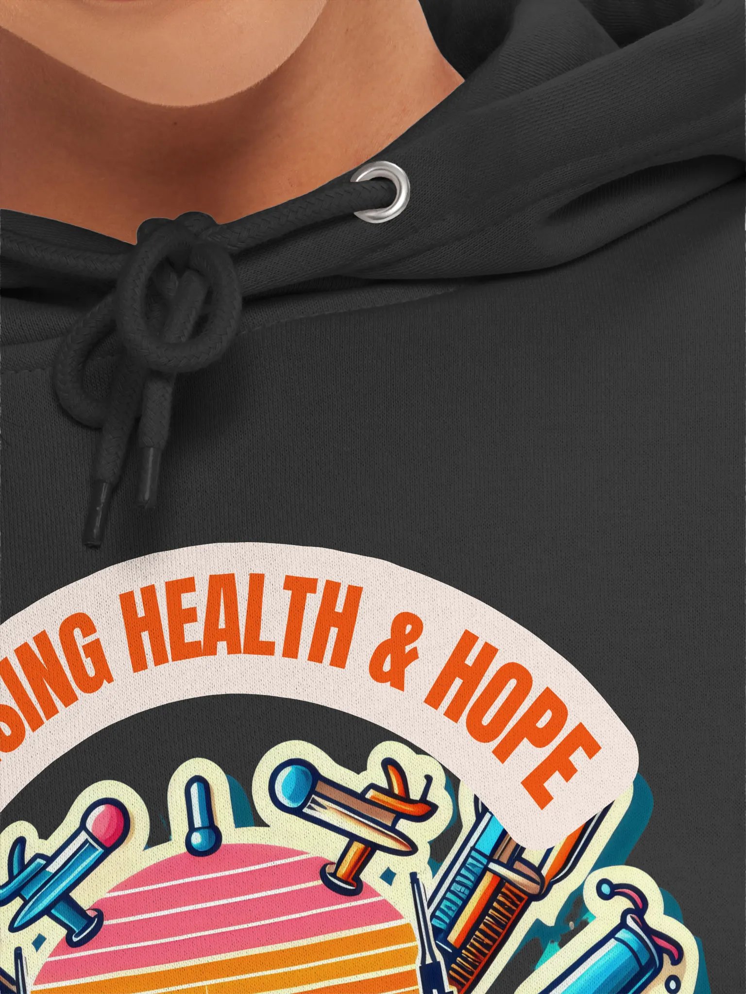 Dispensing health and hope hoodie, pharmacist hoodie product image (7)