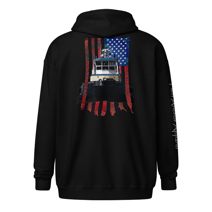 AF & Western Titan Tug – Maritime Heritage | Twin Anchor Apparel Fog Harbor Line product image (1)