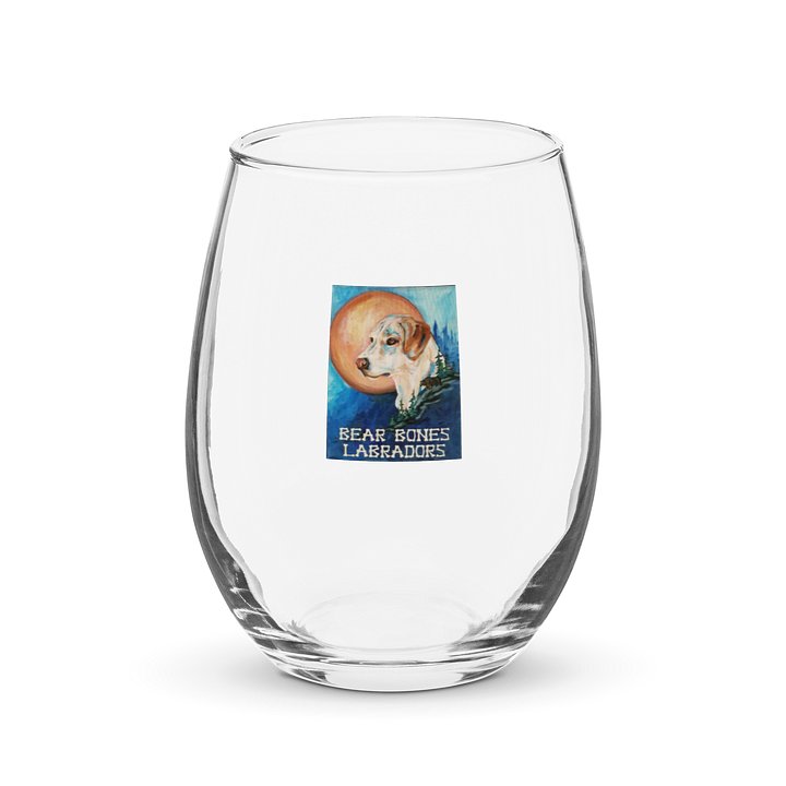 Stemless Wine Glass with Original Logo product image (1)