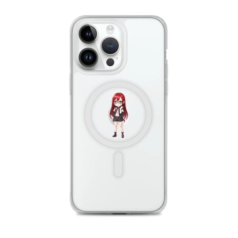 (RED CHIBI) K Clear Case for iPhone product image (1)