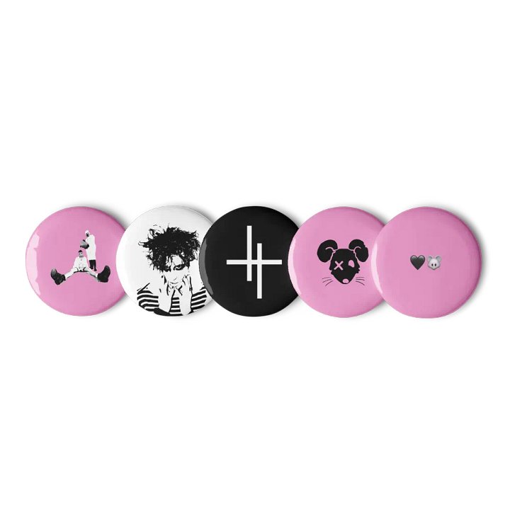 TELEVISION SKIES PIN SET product image (1)
