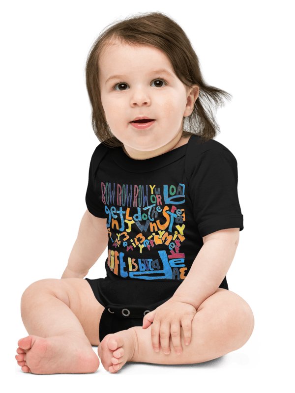Row Row Row Your Boat Baby Short Sleeve One Piece product image (1)