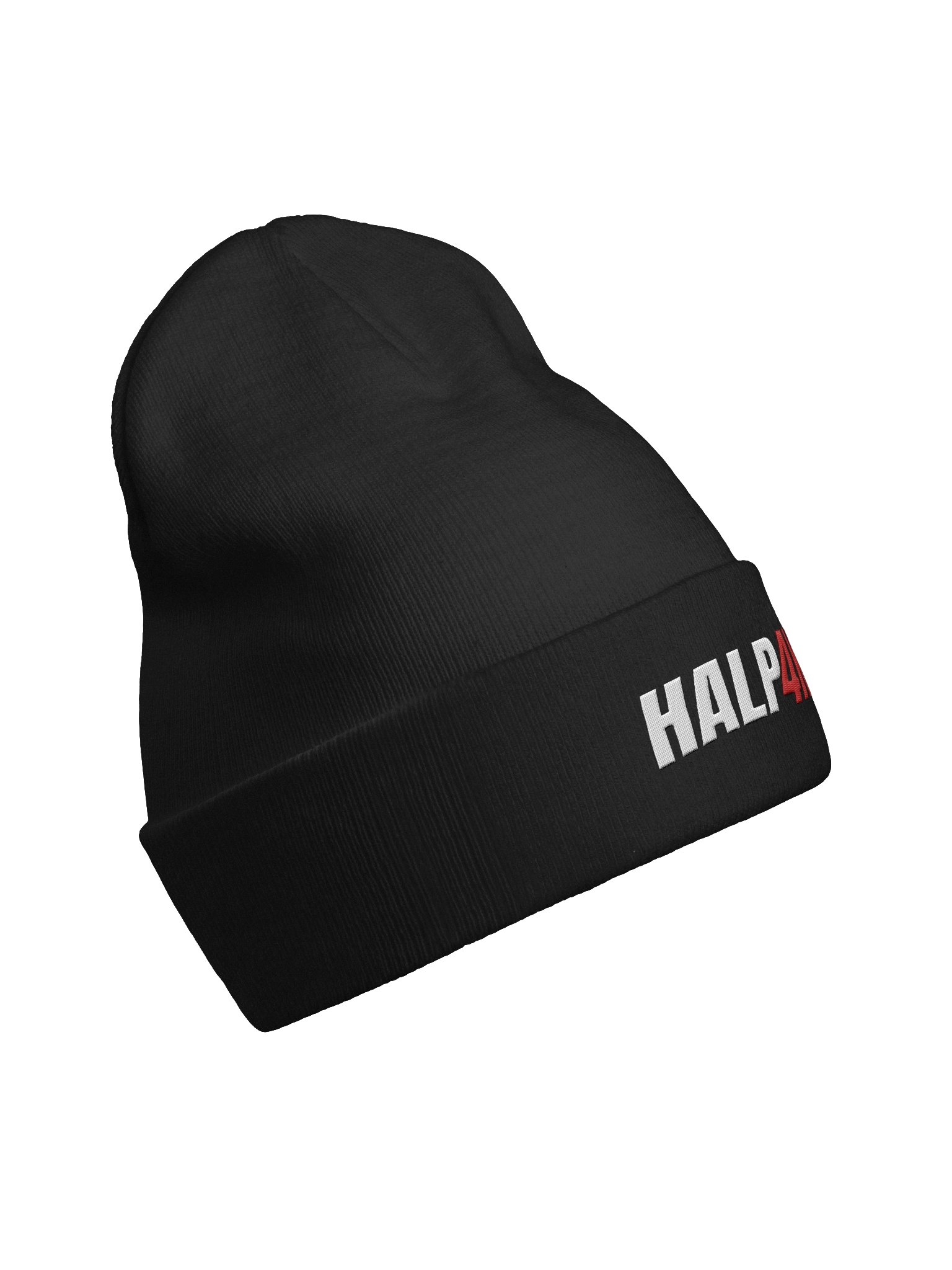 Gorro HALP4K Bordado – Negro product image (4)