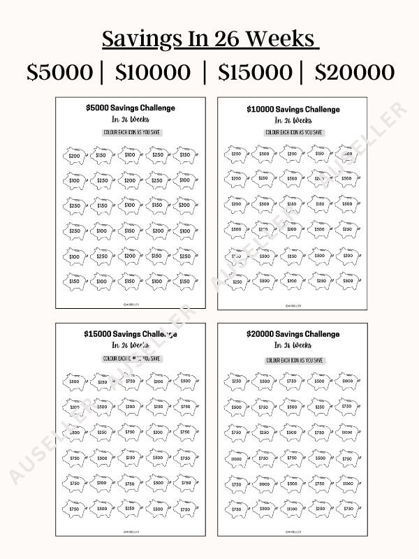 The Ultimate Savings Challenge Collection Bundle product image (6)