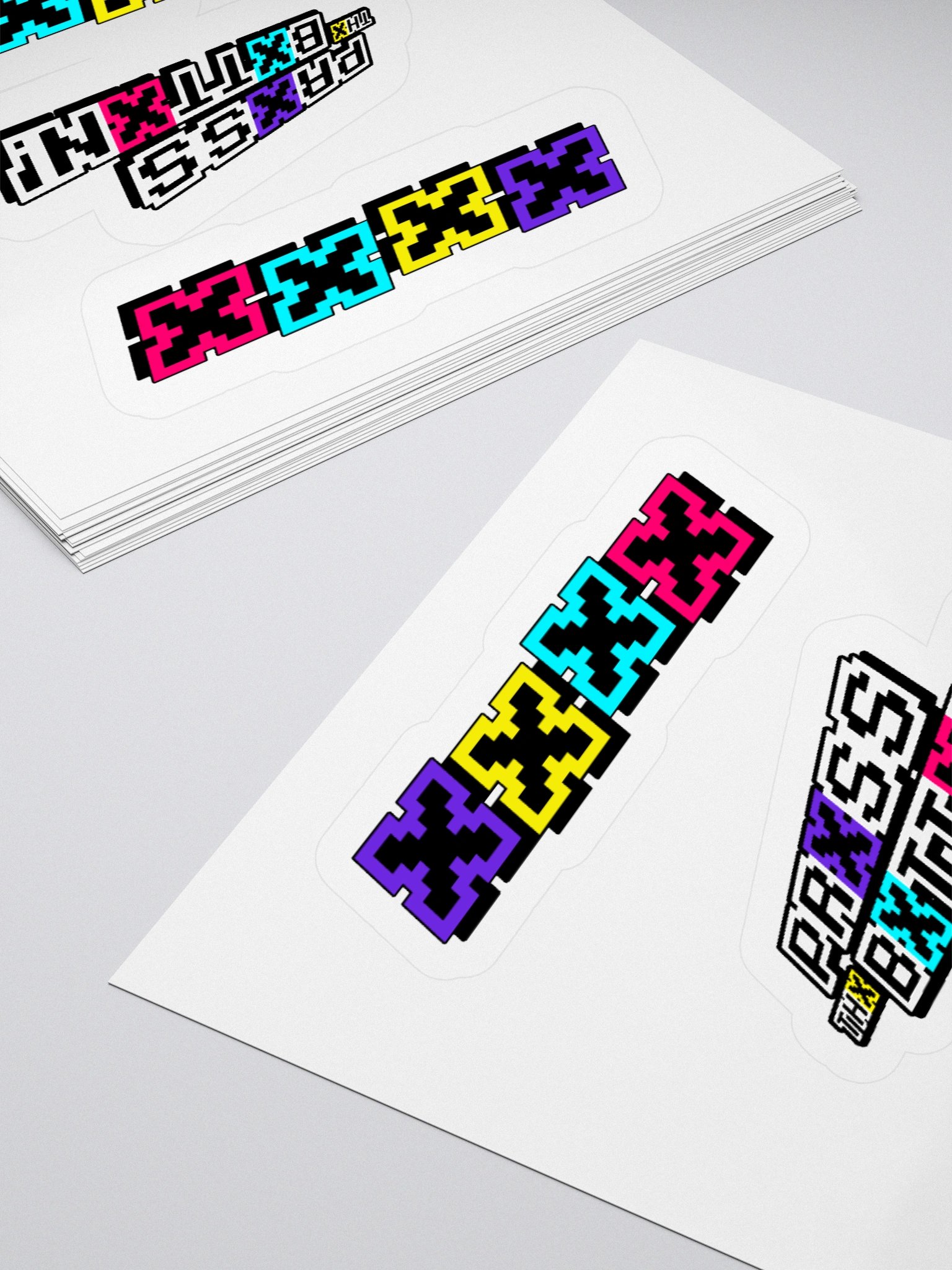 Prxss Thx Bxttxn! Sticker Set product image (12)