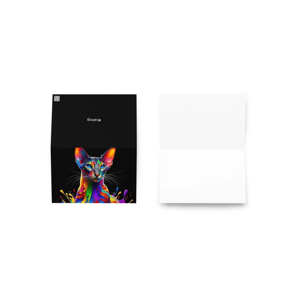 Greeting Card: Oriental Shorthair product image (2)