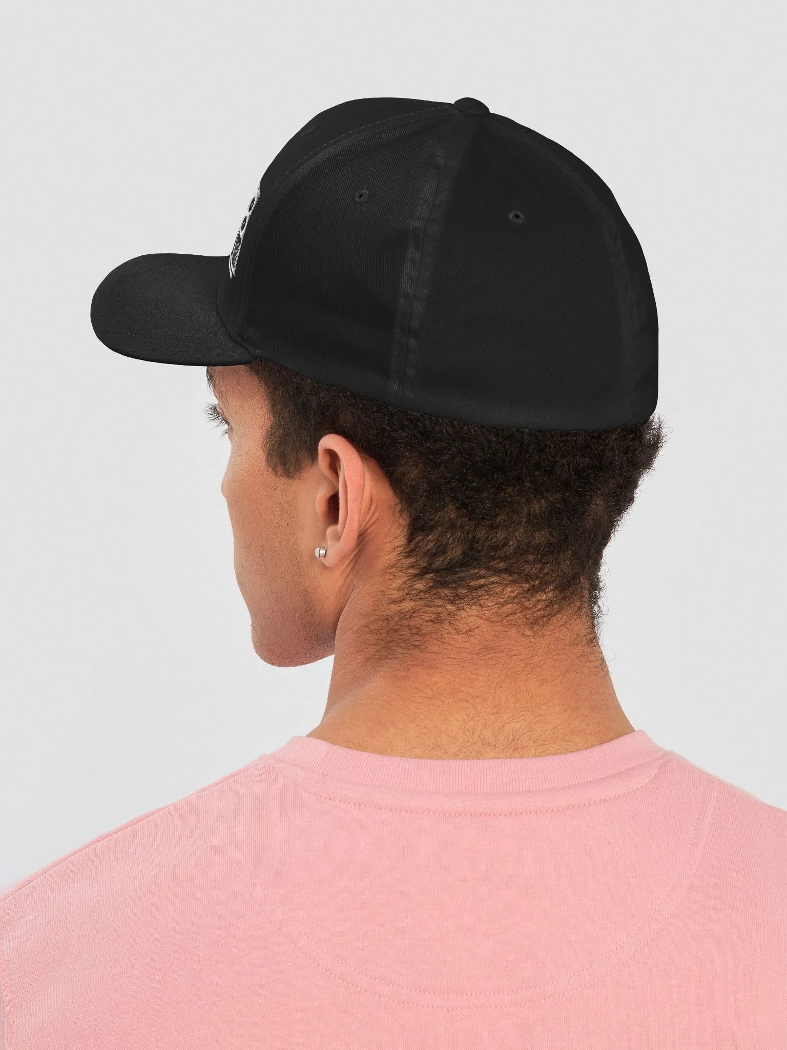 I'D RATHER BE WATCHING BB (Embroidered Fitted Cap) product image (19)