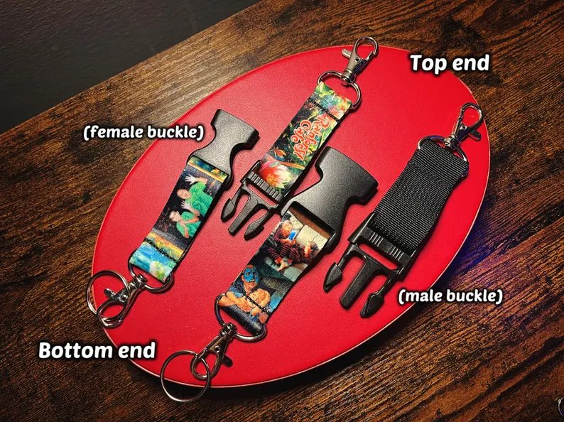 Custom Photo Double-ended Wristlet with Buckle product image (3)