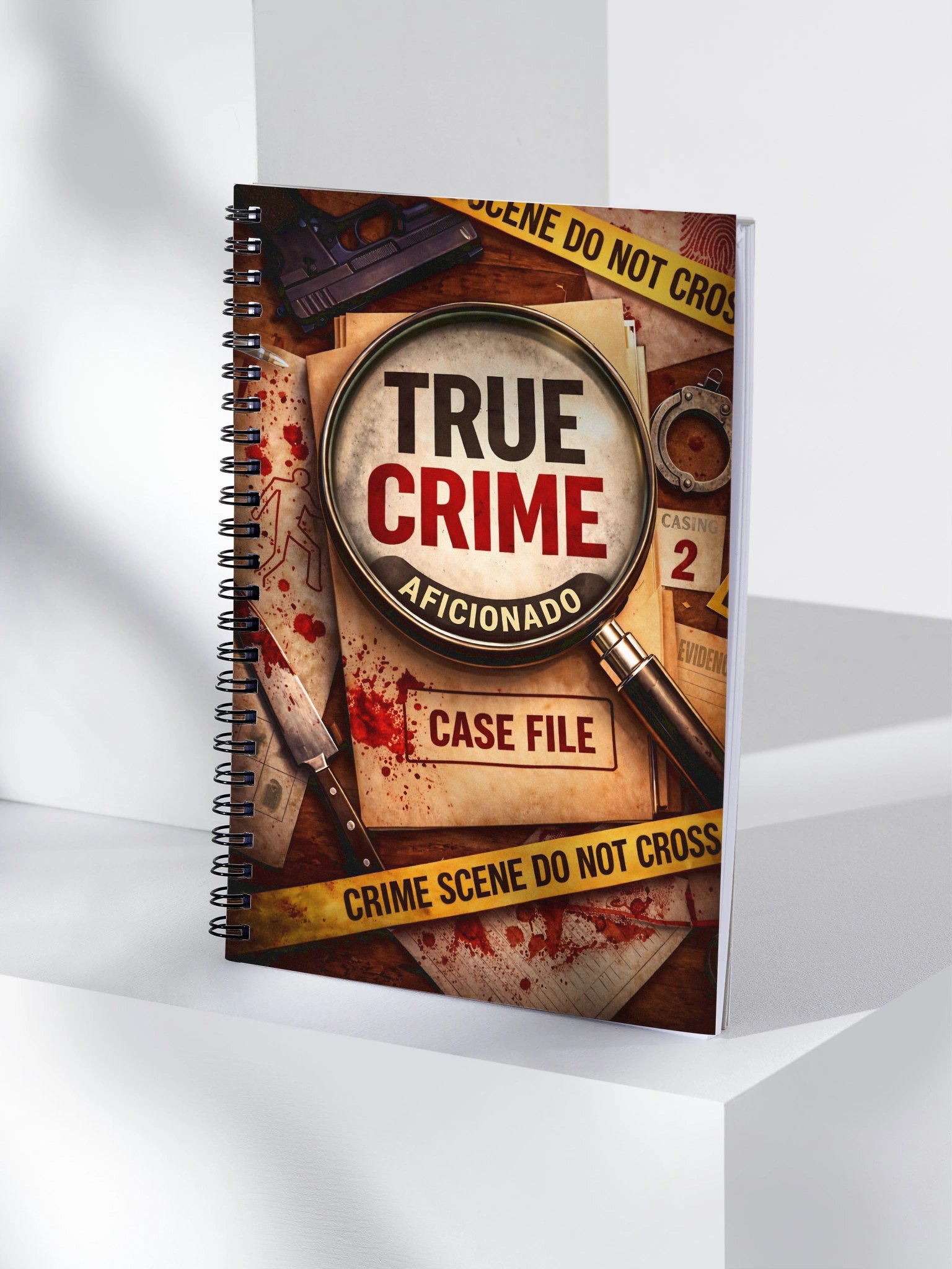 True Crime Aficionado Case File Notebook product image (8)