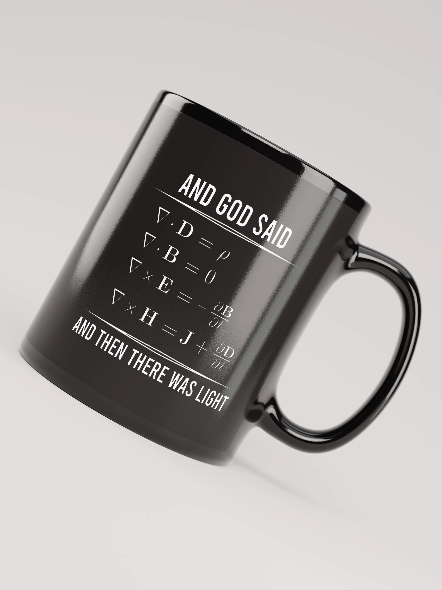 Maxwell Equations Classic Black Coffee Mug 1B1 product image (4)