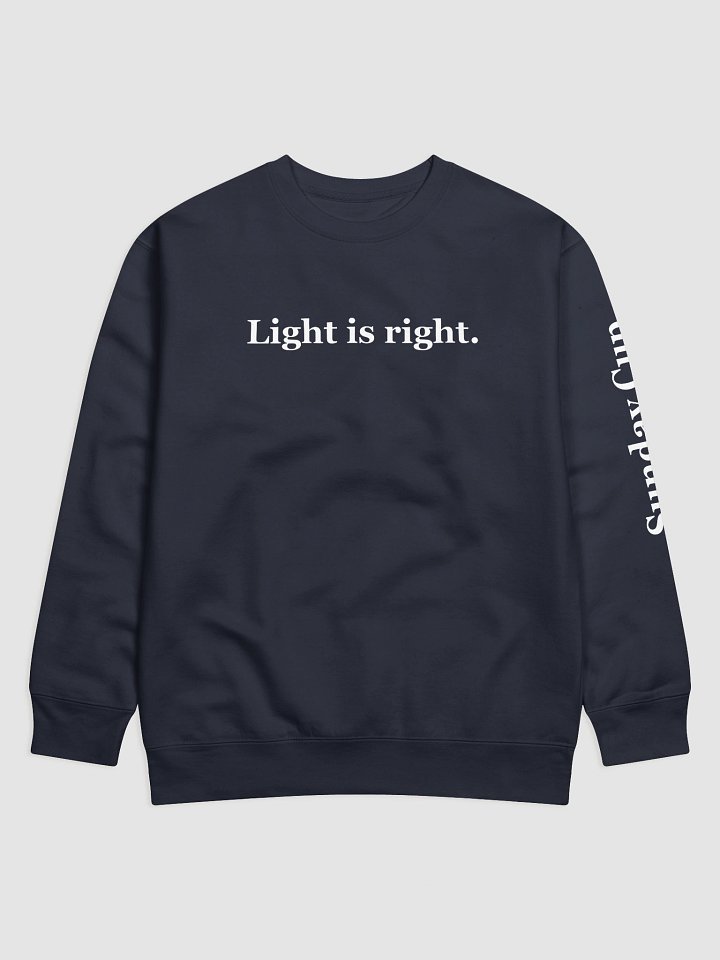 Light is right (dark, sweater) product image (2)