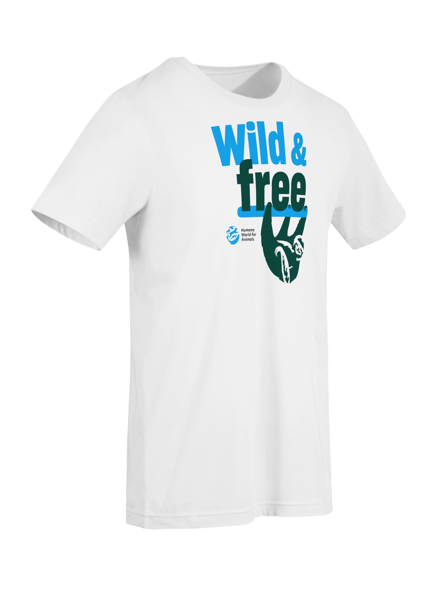 Wild & free - Sloth - T-shirt product image (3)
