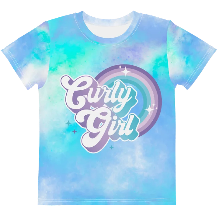 Curly Girl Tide-Dye Tee (Kids) product image (1)