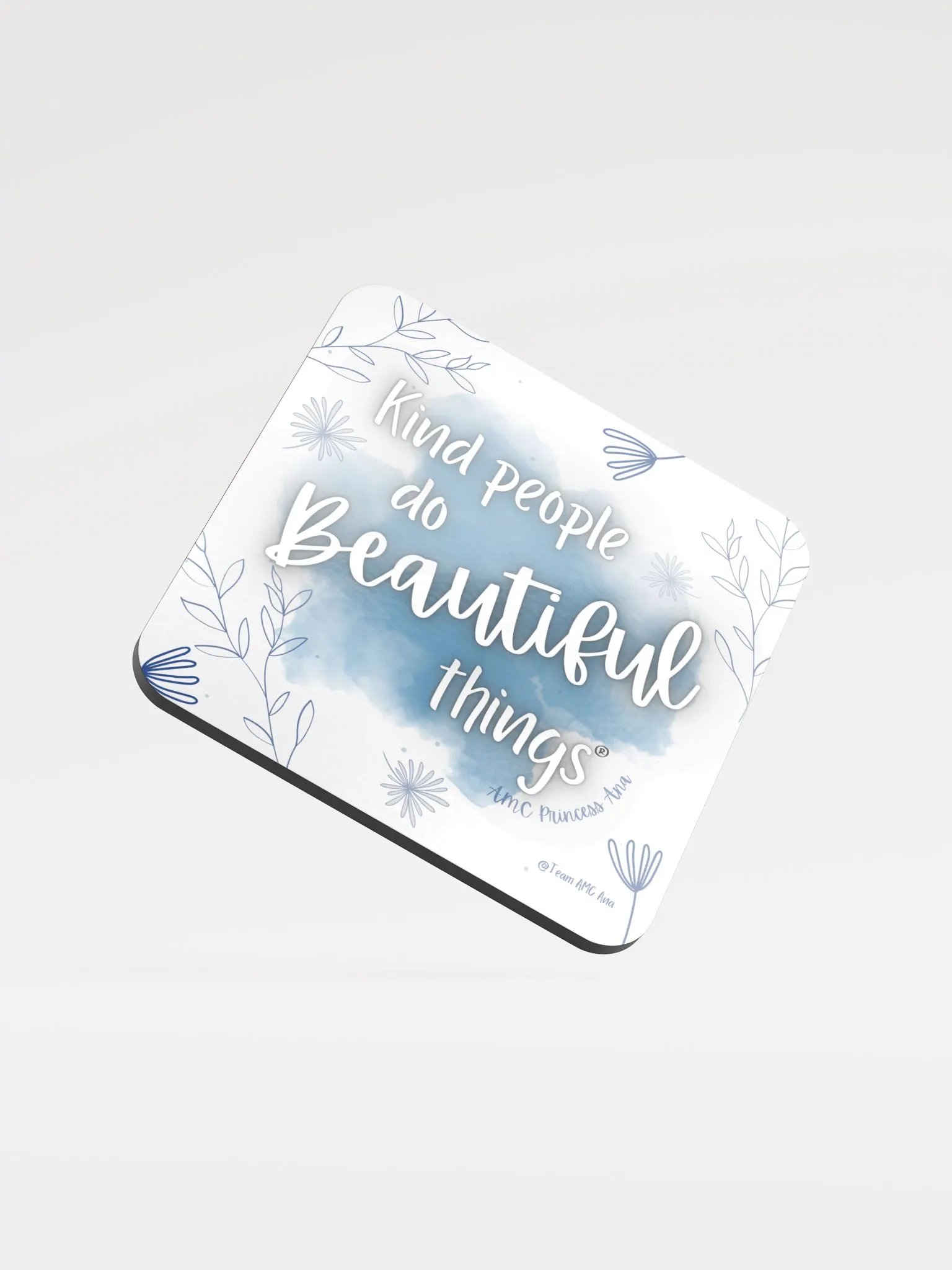 KPDBT - White/Blue Coaster product image (1)