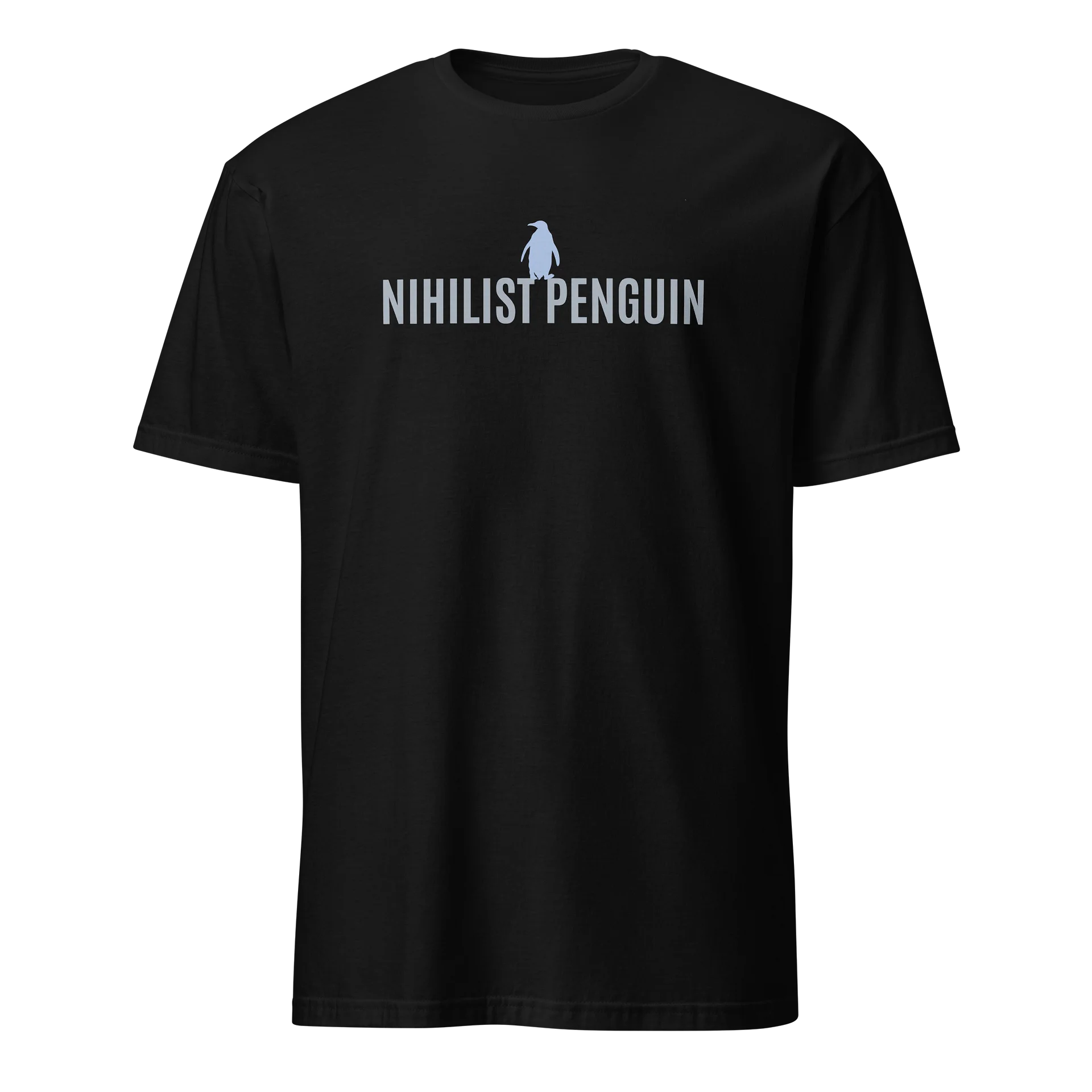 Nihilist Penguin Outline Tee product image (1)