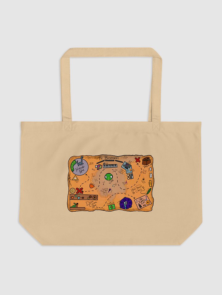 Basement Map Tote Bag product image (1)