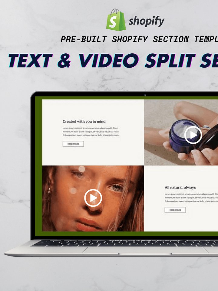 Text with Video Shopify Section product image (1)