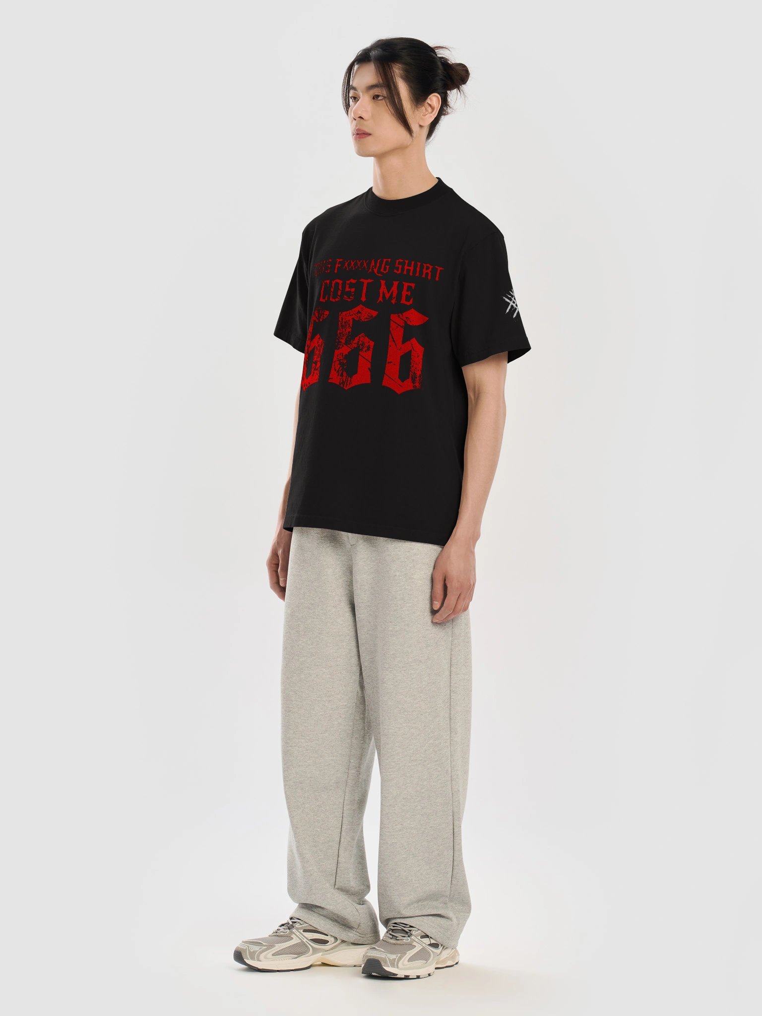 Premium "This FXXXXNG Shirt Cost Me 666" T-Shirt | Funny Graphic Tee product image (7)
