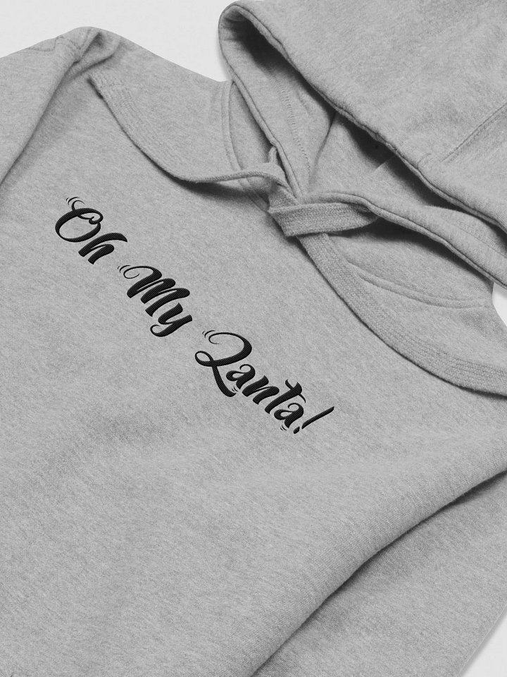 Oh My Lanta Embroidered Hoodie - Black Text product image (1)