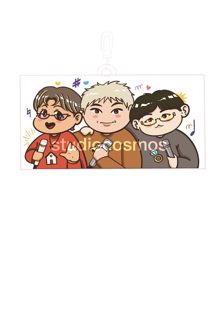 Rapline: Clear Keychain product image (1)