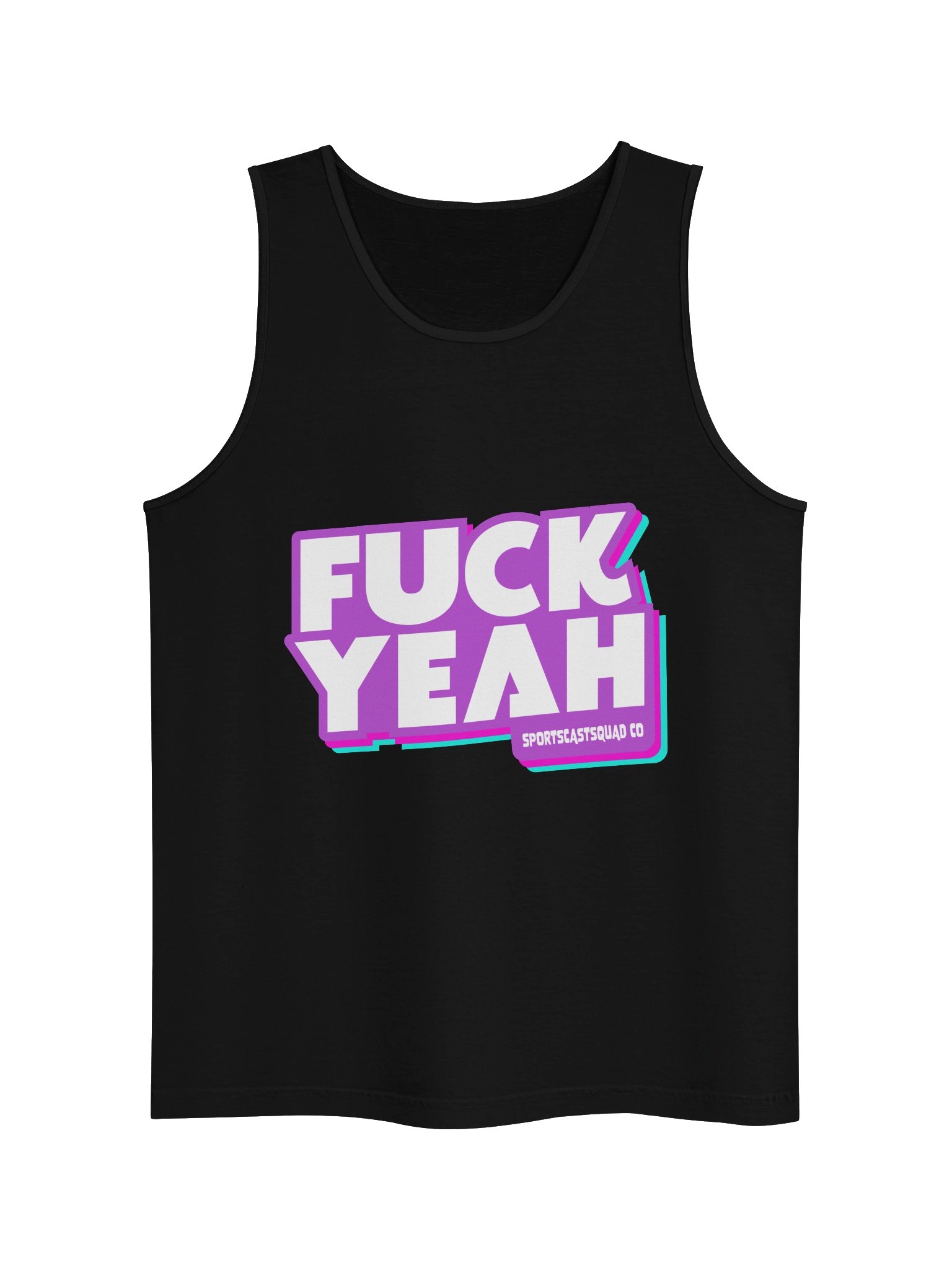 SCS FUCK YEAH UNISEX TANK TOP product image (5)