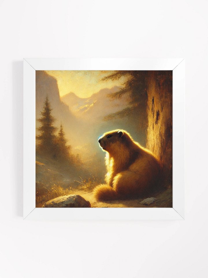 Marmot in the woods. product image (1)