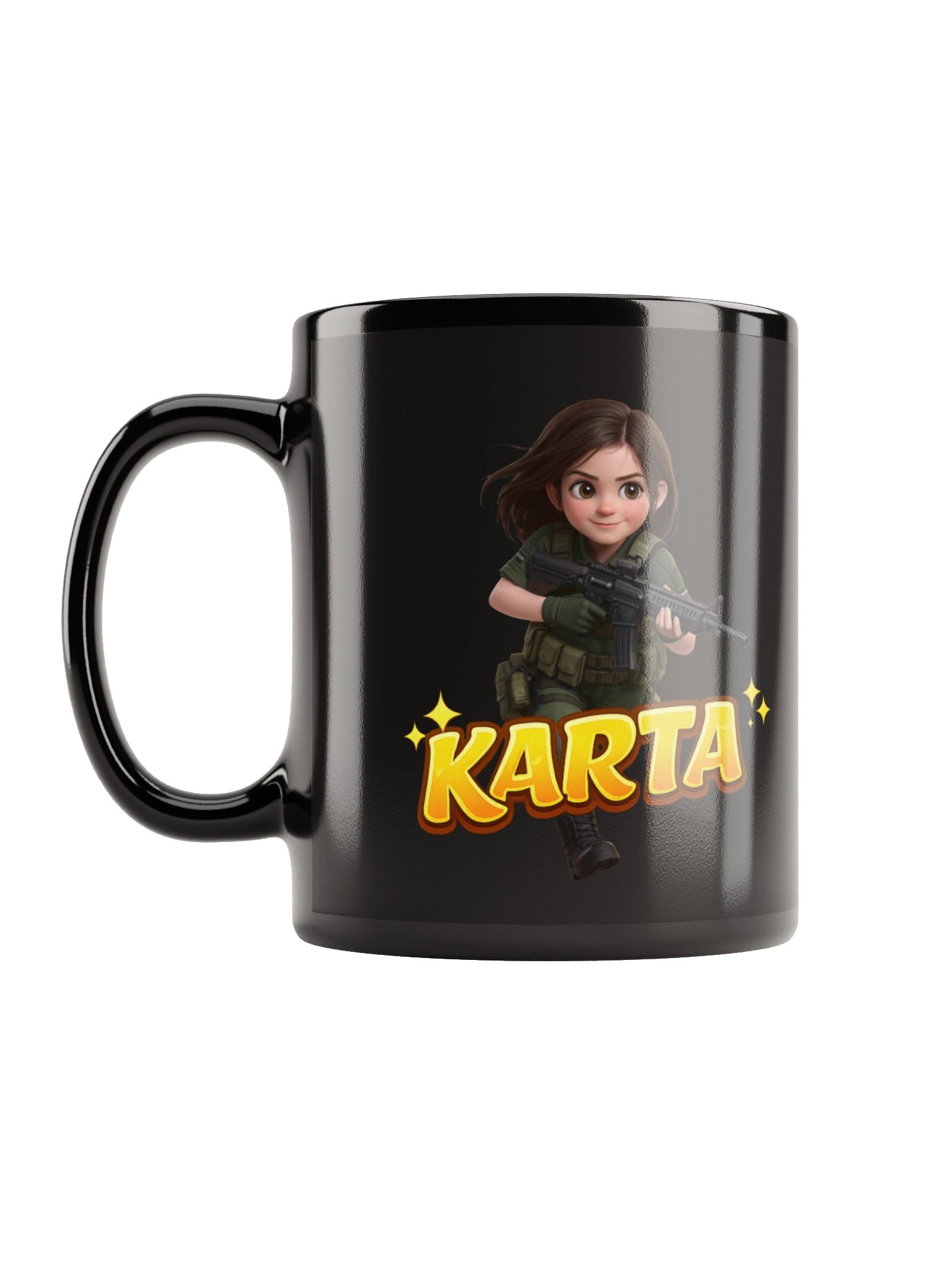 Karta's Let me cook dark mug product image (11)
