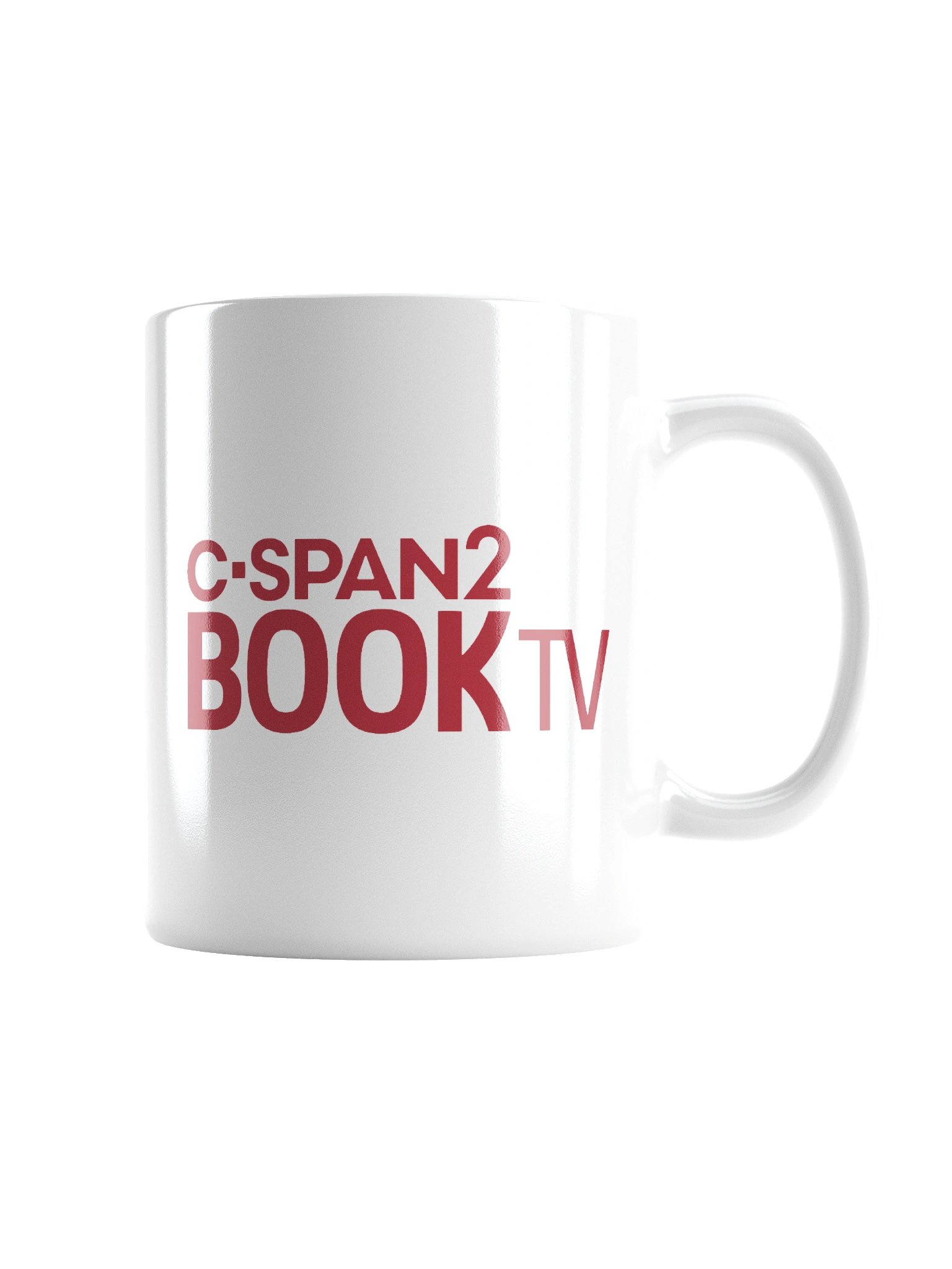 Book TV White Mug product image (2)