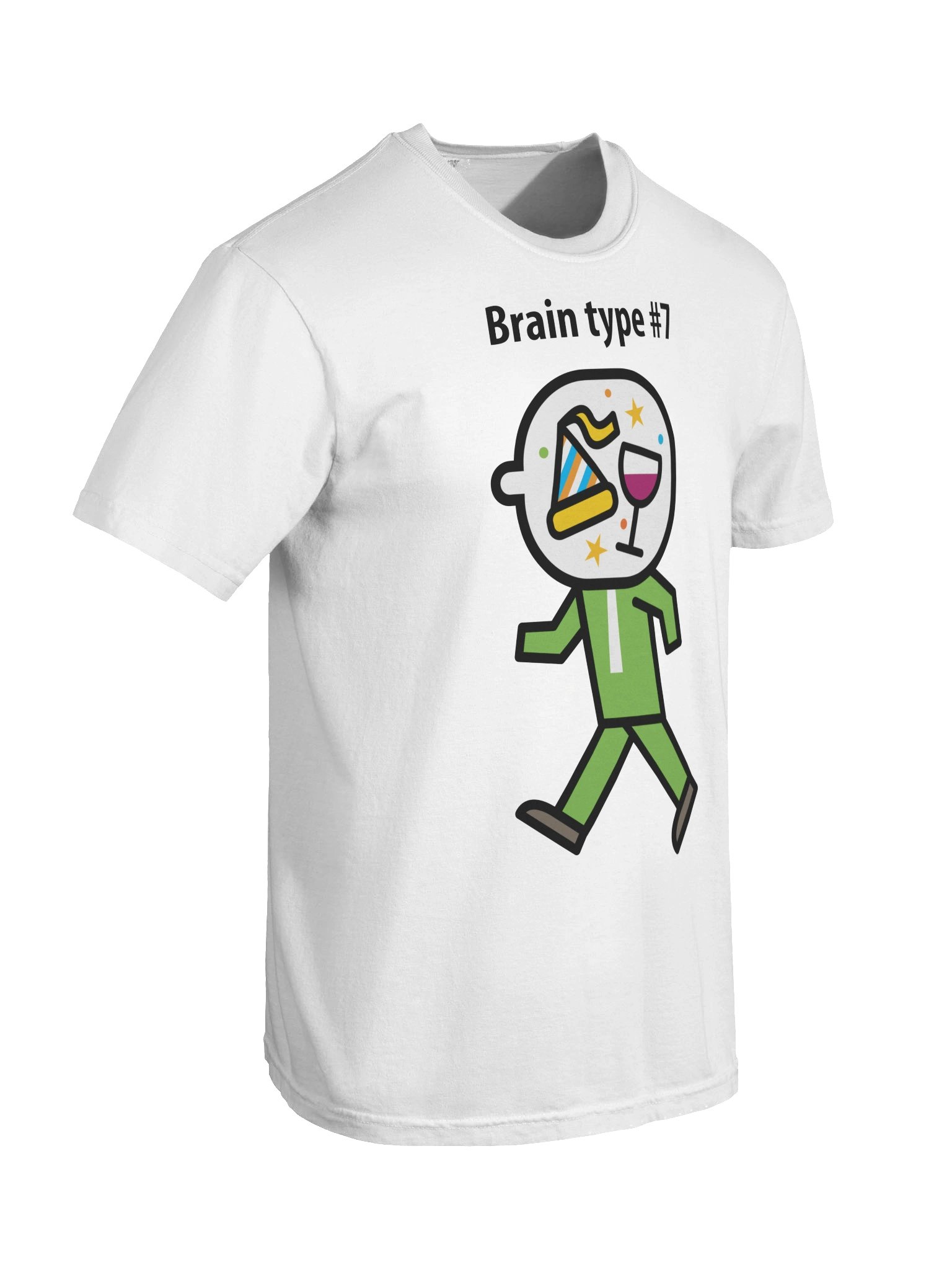 Brain type #7 t-shirt product image (6)