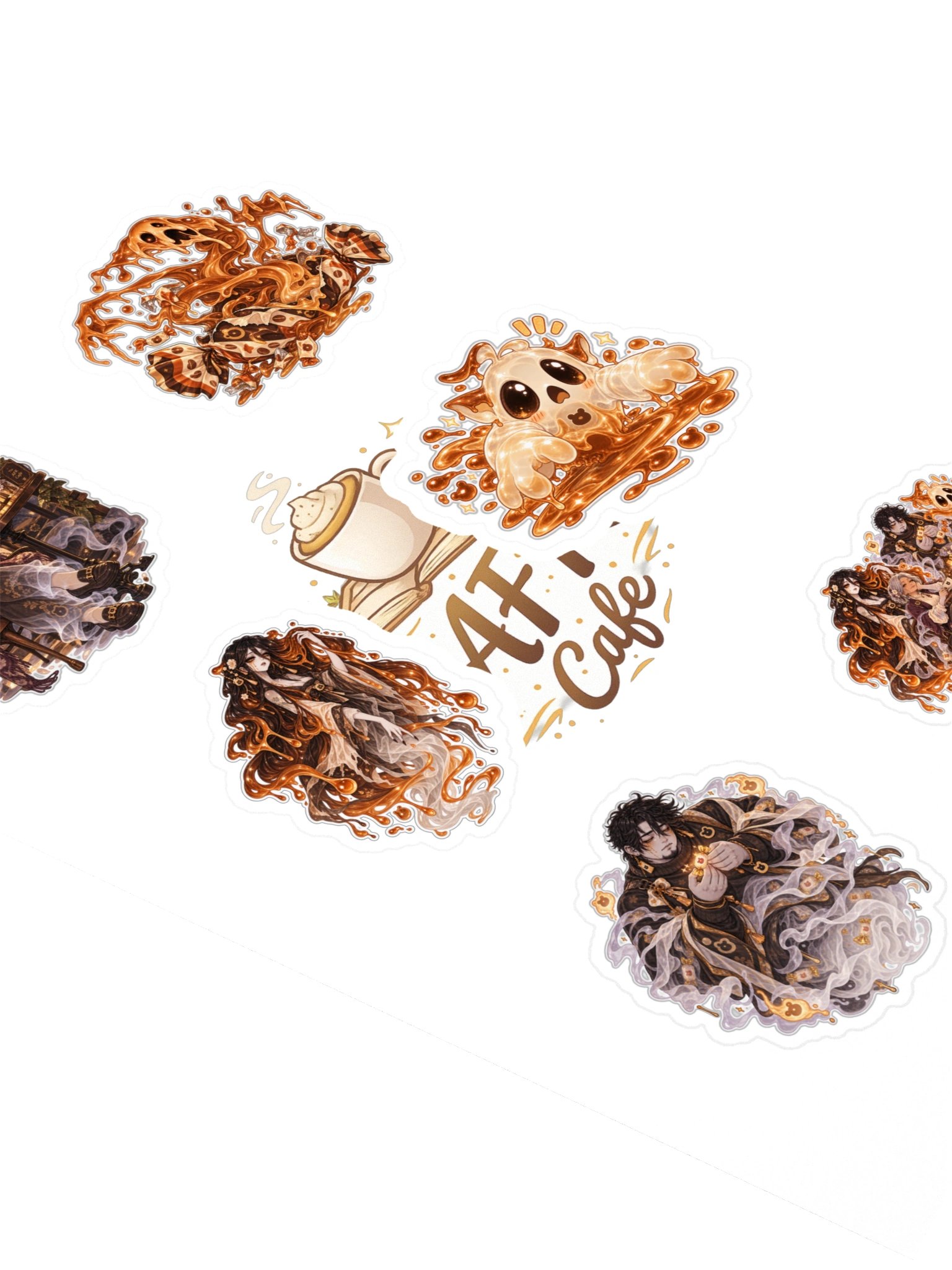 Twisted Toffee: Yūrei — 6 Sticker Pack product image (2)