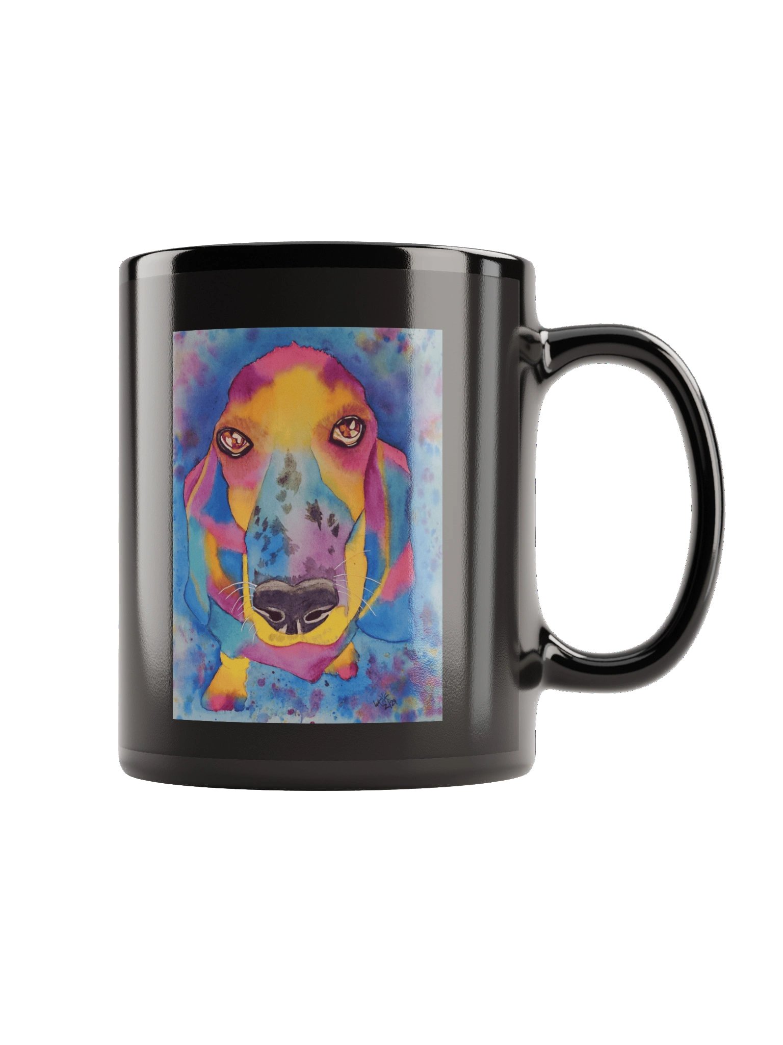 Piper — Black Glossy Mug product image (6)