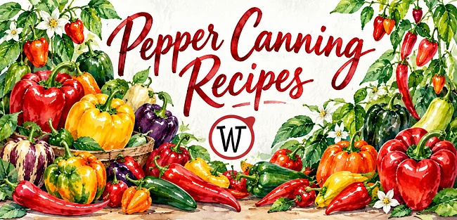 Pepper Canning Recipes