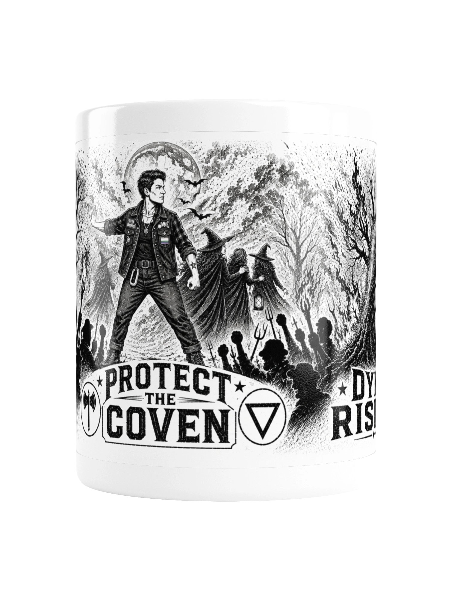 Protect The Coven Dyke Rising Mug product view