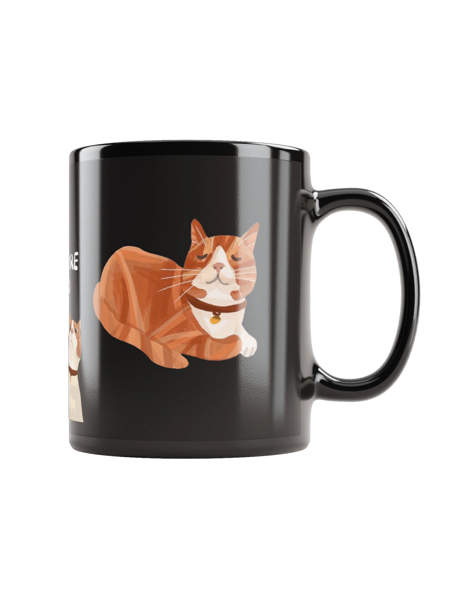 Picture Book Mug (Black) 🐈 product image (1)