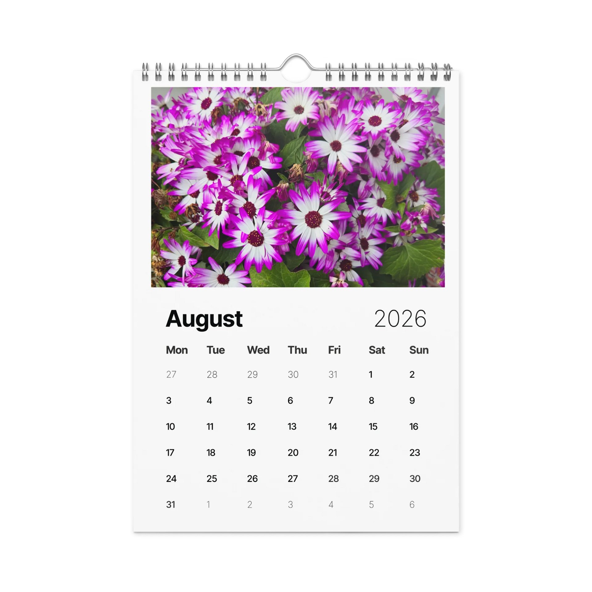 Flower Serenity 2026 Calendar product image (2)