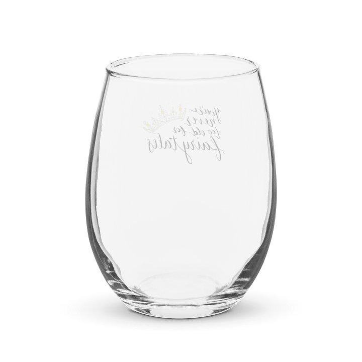 You're Never too old for Fairytales Stemless Wine Glass product image (2)