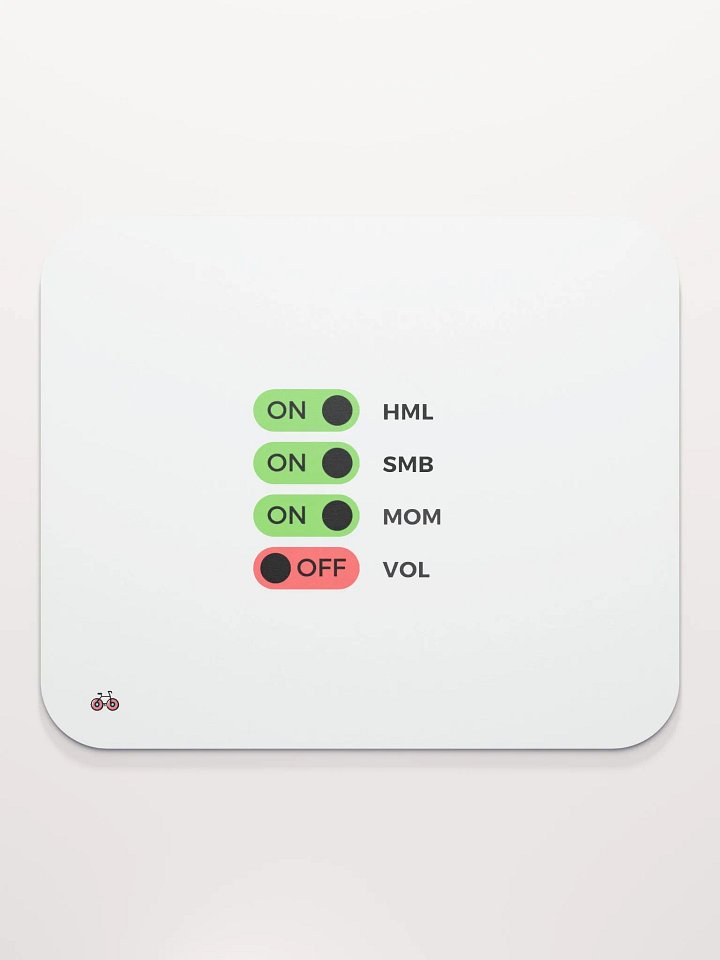 Banker Mouse Pad - Factor Investing product image (2)