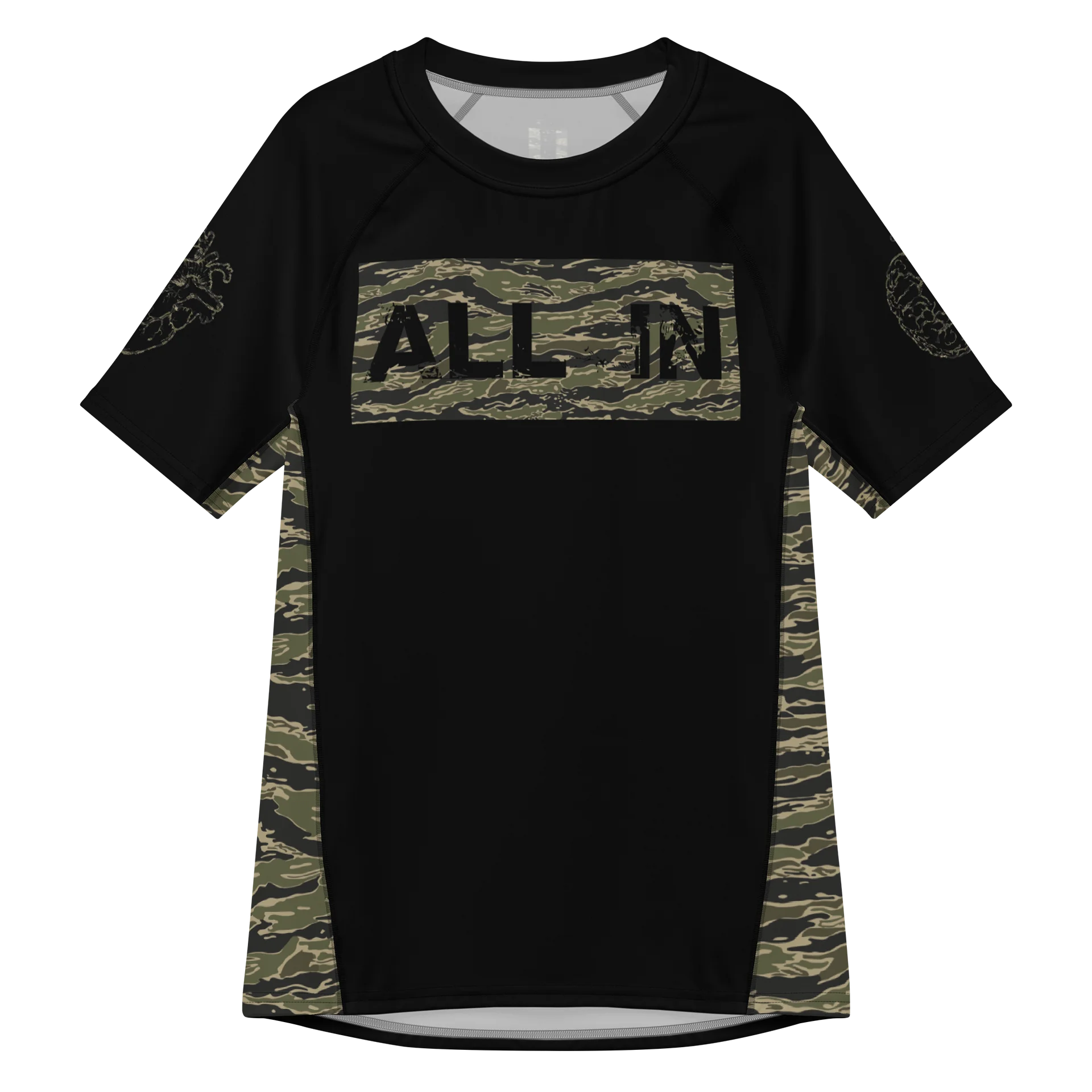All In Tiger Stripe Rash Gard product image (3)