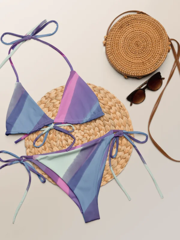 His House String Bikini Set - Painted Sunset product image (6)