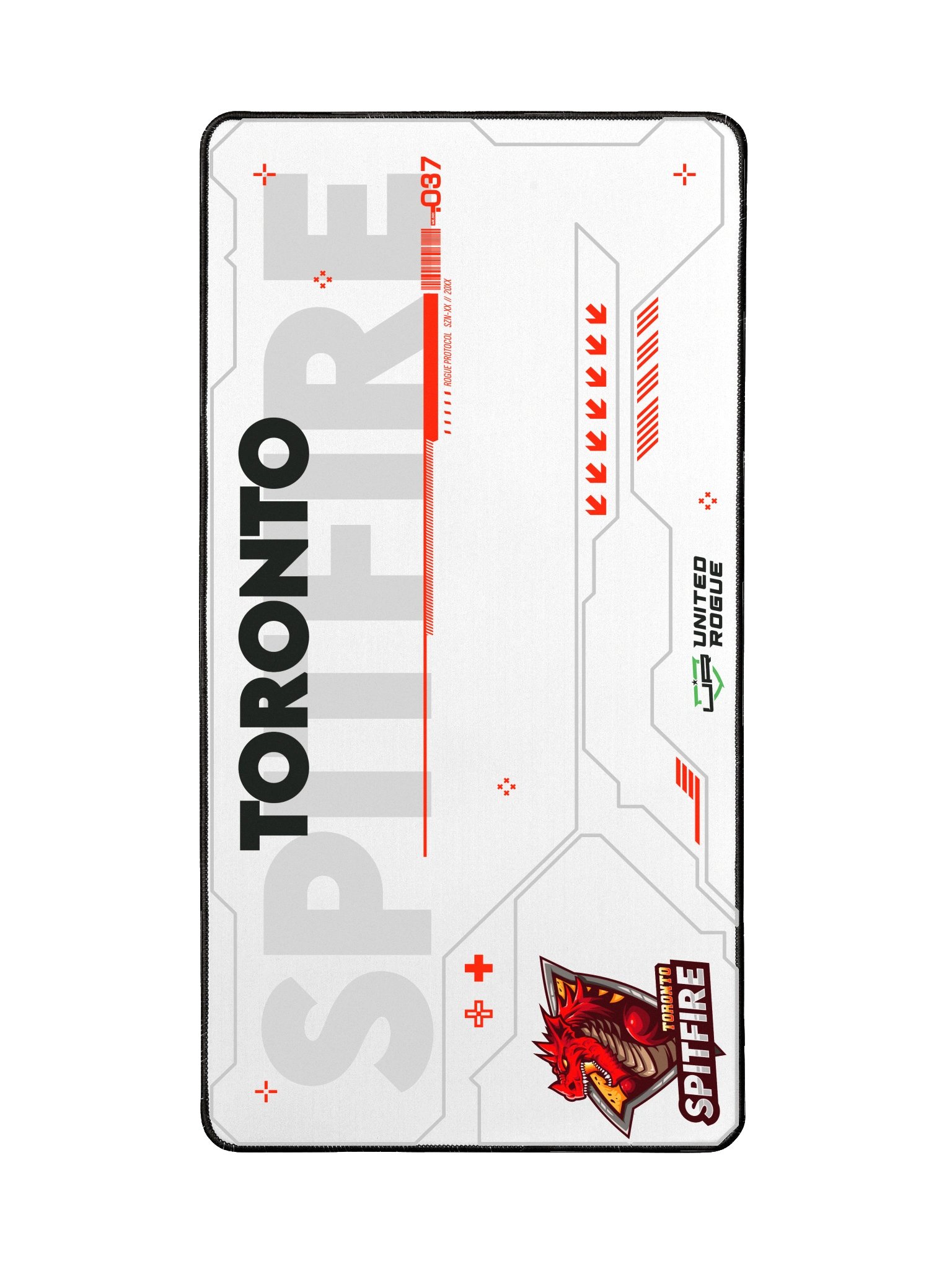 Toronto Spitfire White Desk Mat product image (2)