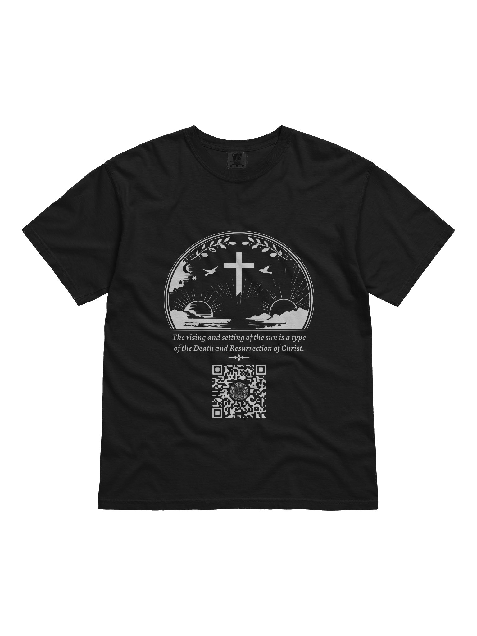 Rising and Setting of the Sun (White on Black/Color) product image (4)