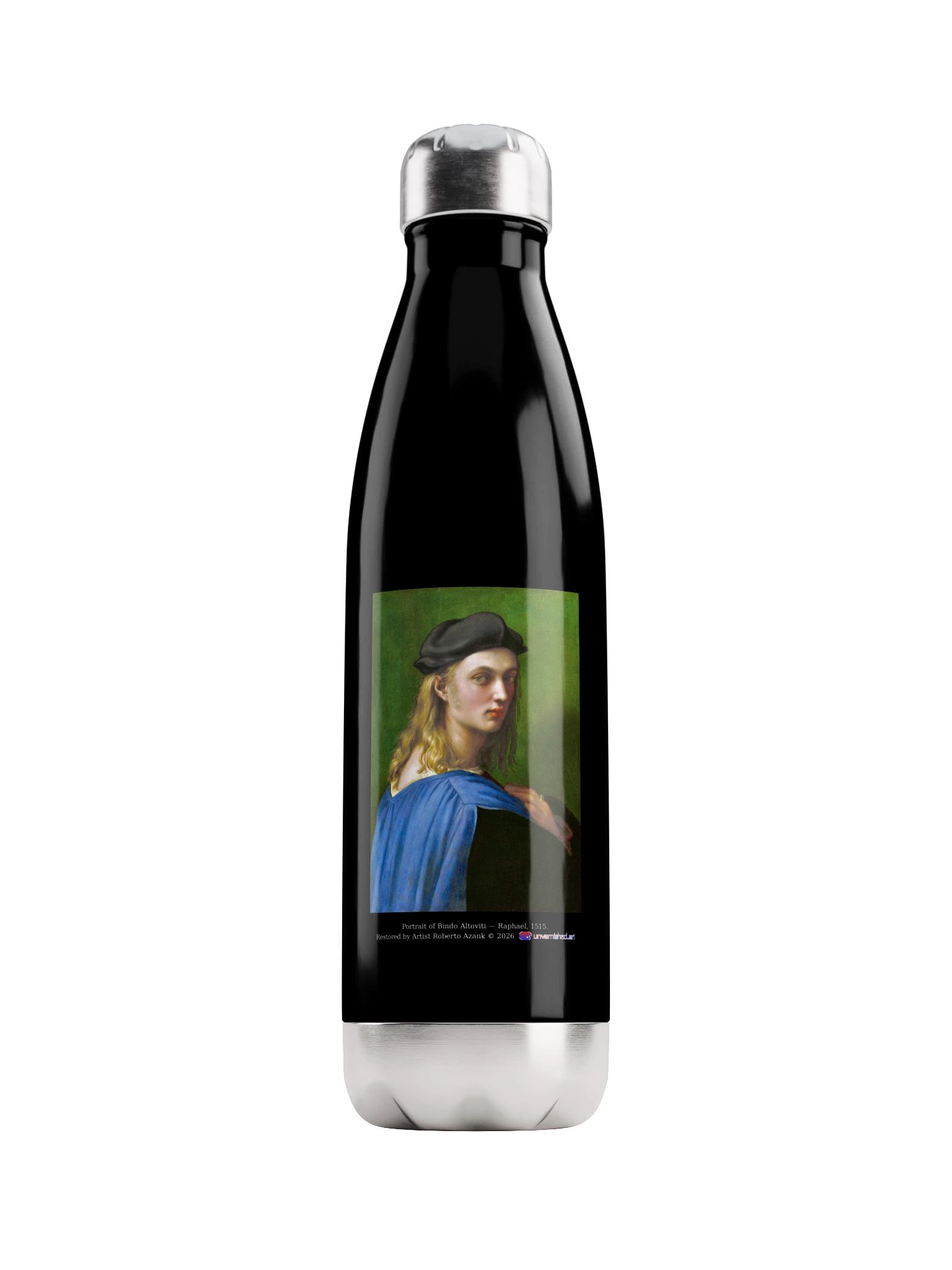 Portrait of Bindo Altoviti — Water Bottle product image (1)