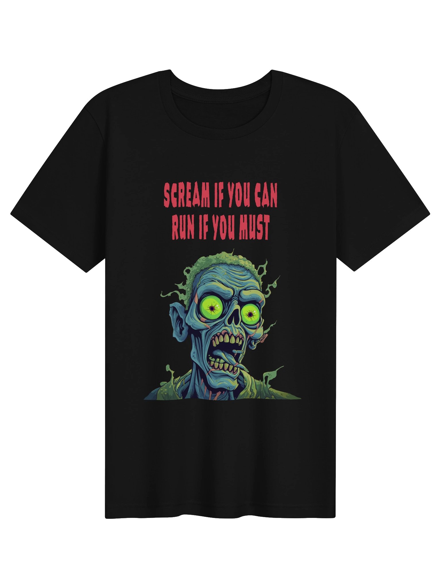 Funny Zombie Quote Graphic T-Shirt | Sarcasm If You Can Ruin It product image (1)