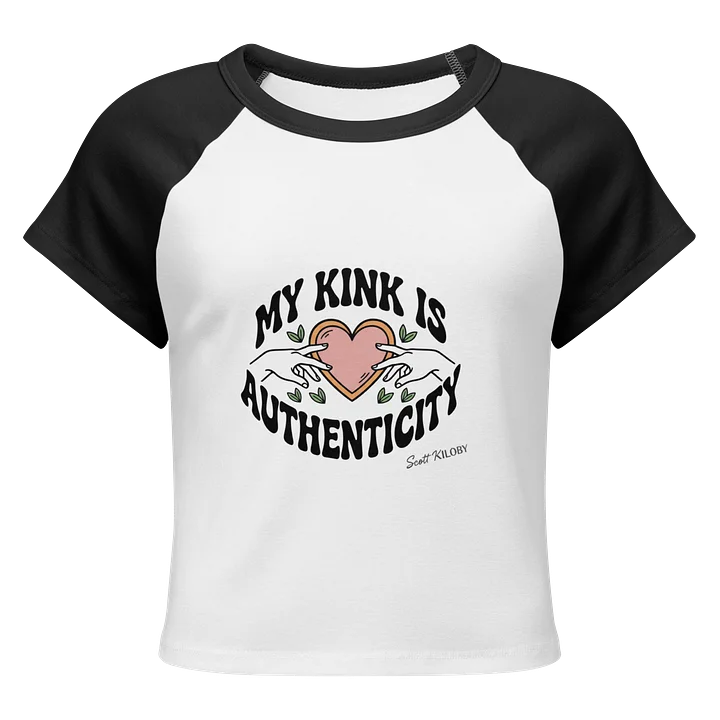 “My Kink Is Authenticity” Black Women’s Baby Tee product image (1)