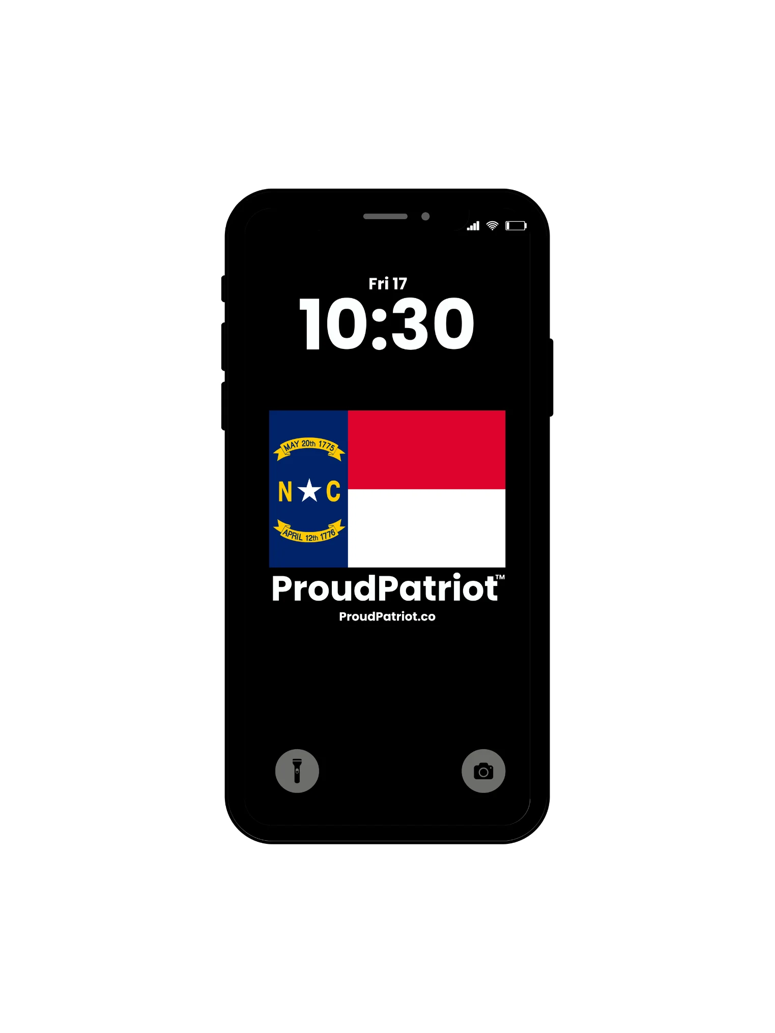 North Carolina Proud Screensaver Dark Mode product image (1)
