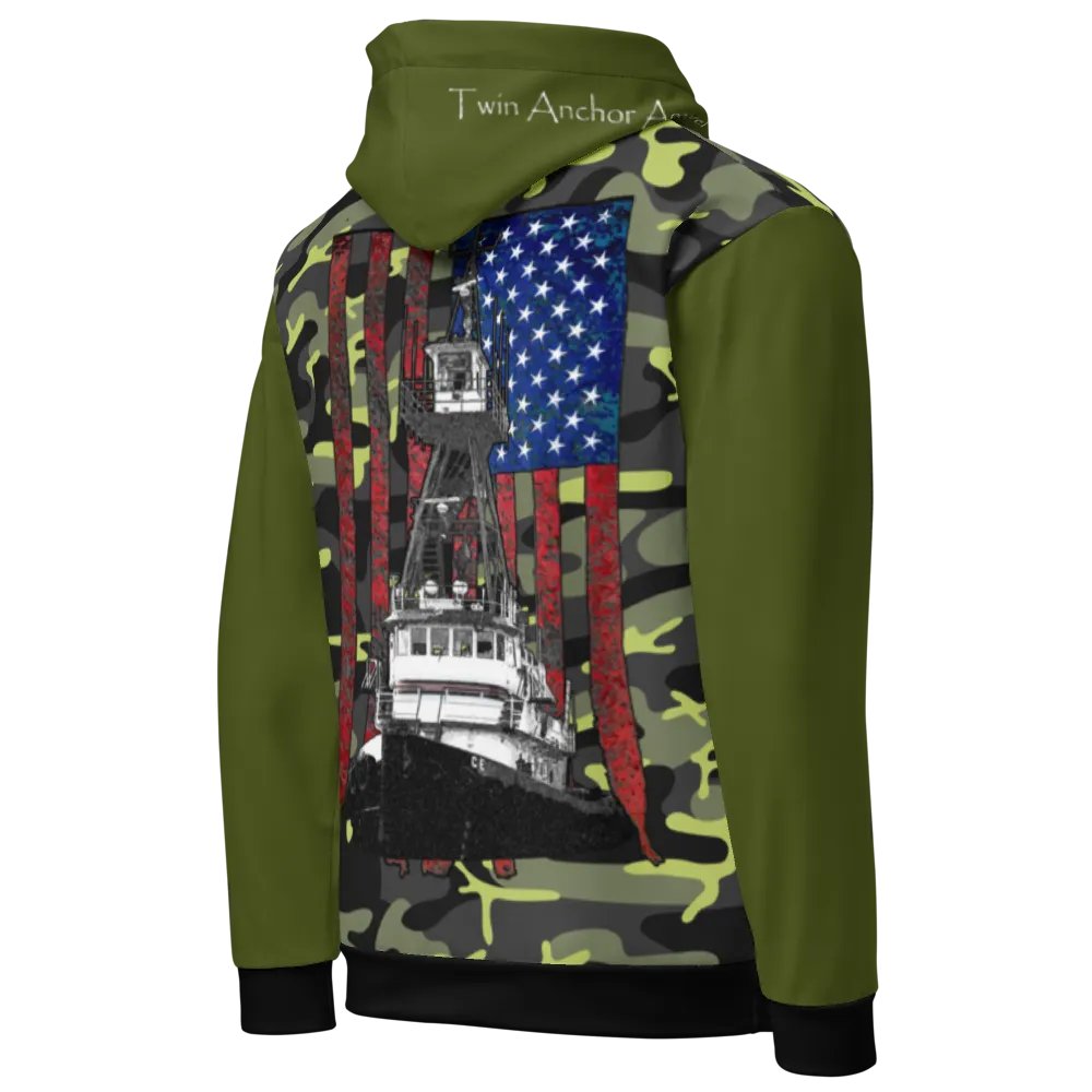 AF & Tug CE (Green & Camouflage) – Performance Marine Wear | Twin Anchor Apparel North Current Line product image (10)