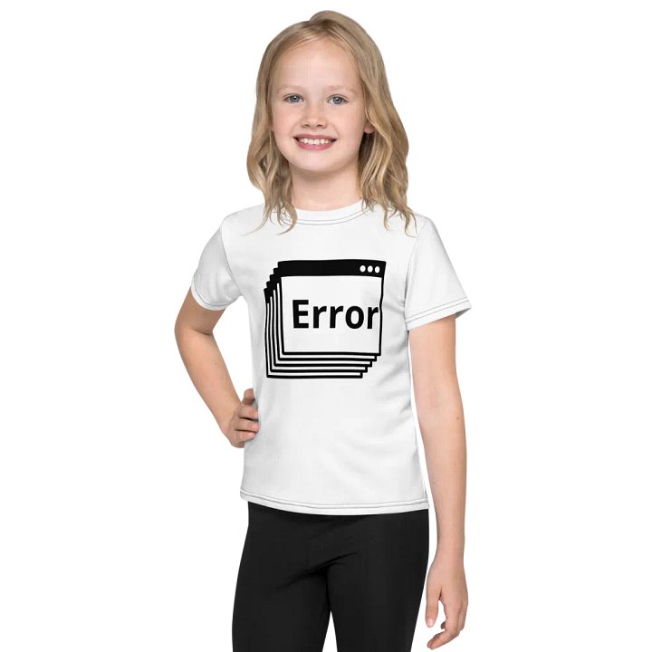 Kids Error Shirt product image (1)