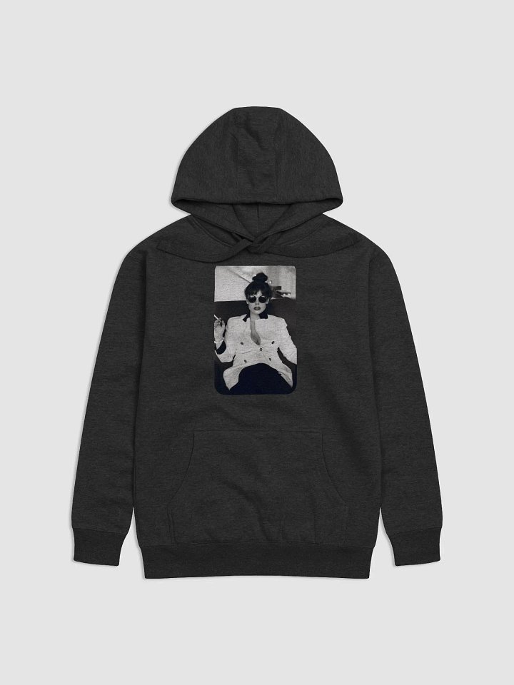 blakeley black and white hoodie product image (1)
