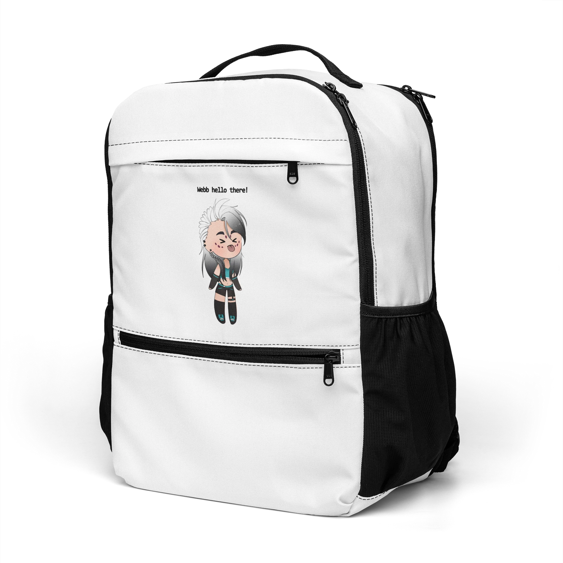 Syluette: "Webb hello there!" - Backpack product image (5)