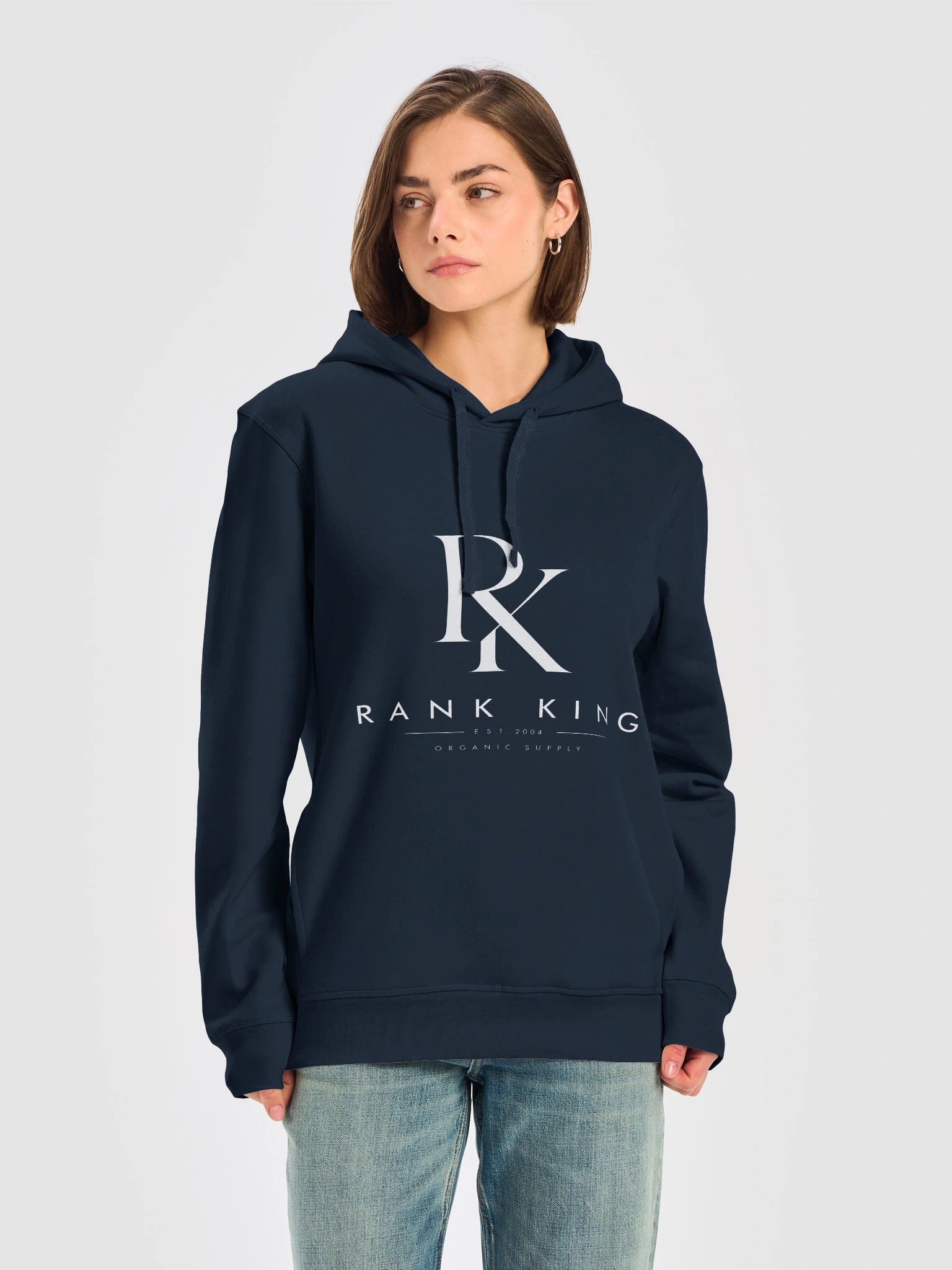 Rank King™ Hoodie – Monogram Design | Premium SEO Hoodie for Search Marketing Professionals product image (10)